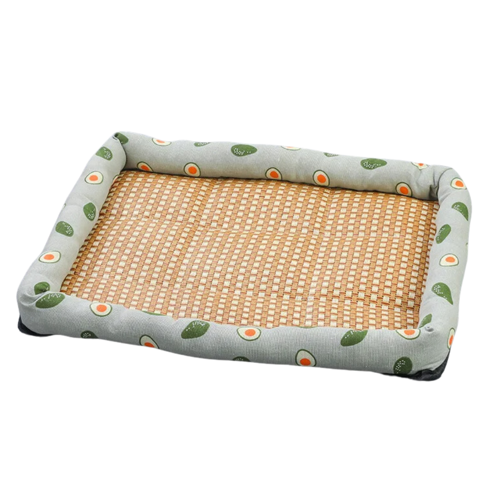 Tapete de cachorro Huanledash com tecnologia de resfriamento e antiderrapante, ideal para conforto e segurança de pets.