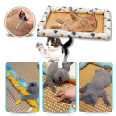 Tapete antideslizante e refrescante para animais de estimação Huanledash, confortável e seguro para cachorros e gatos.