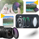 Lente anti-fugas de luz para telefone Neewer, acessório para melhorar a qualidade das fotos móveis.