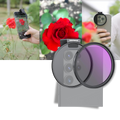 Lente anti-fuga de luz para telefone da Neewer, acessório para melhorar a qualidade de fotos móveis.