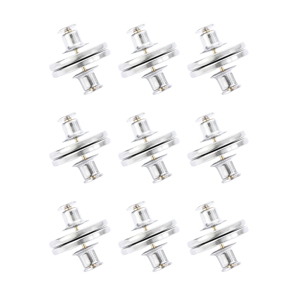 Clips magnéticos anti-fuga de luz para cortinas, 17mm, Suuchh, 9 pares, acessórios para habillages de janela.
