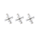 Clips magnéticos anti-fuga de luz para cortinas, Suuchh, fixação para janelas, 20mm, 3 pares, acessórios para cortinas.