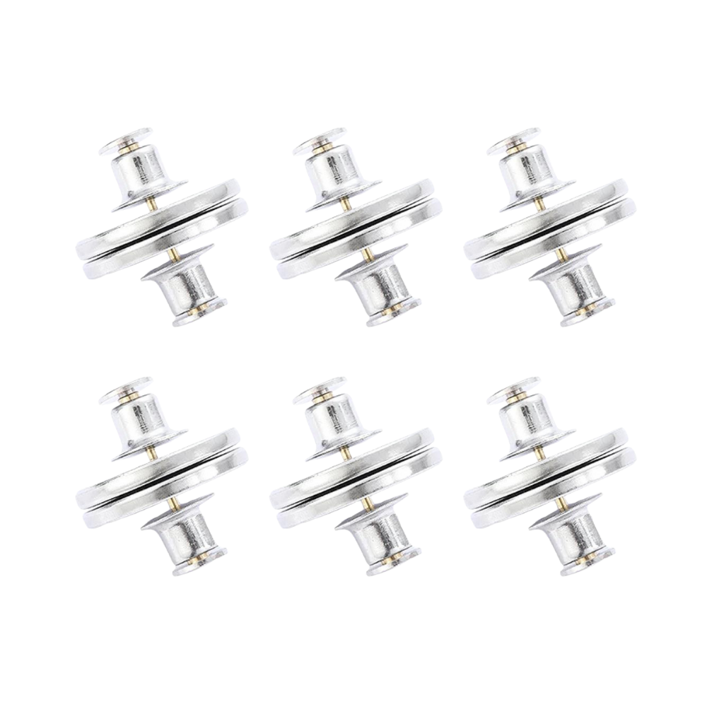 Clips magnéticos anti-fuga de luz para cortinas, acessórios para habillages de janela, marca Suuchh, 20mm, pacote com 6 pares