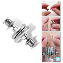 Clips magnéticos Suuchh para cortinas, anti-fuga de luz, fixação segura para habillages de janela, imagem de dimensões.