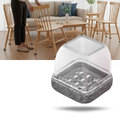 Sox de proteção para pés de móveis Landgoo, anti-riscos, feitos de material macio para evitar arranhões no piso.