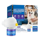 Acessório calmante para cães Yubatuo, frasco de feromônios relaxantes para aliviar a ansiedade de animais de estimação.