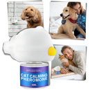 Acessório Yubatuo para cães com feromônios calmantes, ajudando a aliviar ansiedade e promover tranquilidade nos pets.