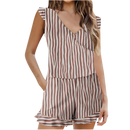 Robe de bain Aoiroe vermelha com suporte-gorge integrado, vestimenta de banho confortável e elegante, vista frontal.