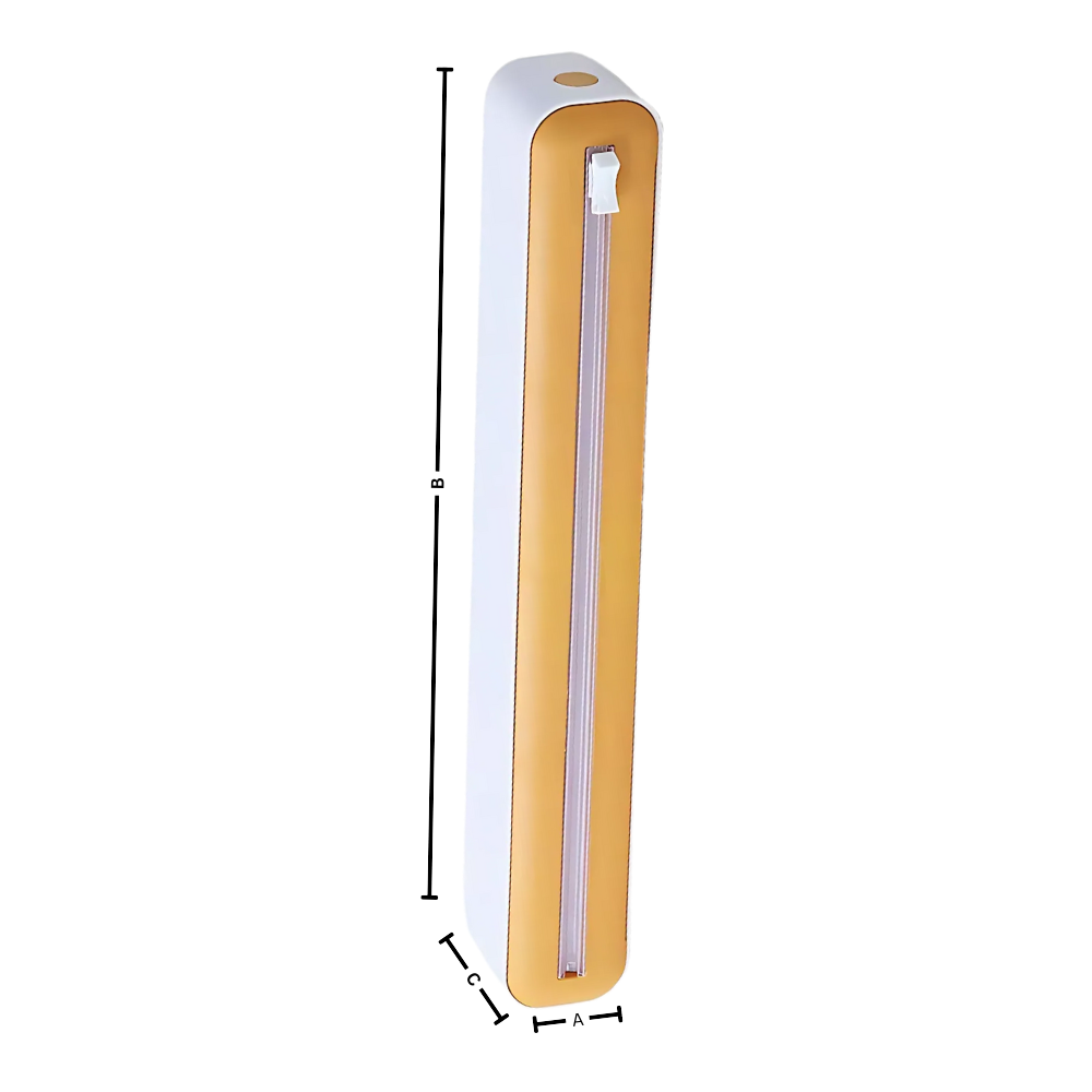 Filme plástico azul da Aoksee, utensílio de cozinha versátil para embrulhar alimentos e proteger na cozinha.