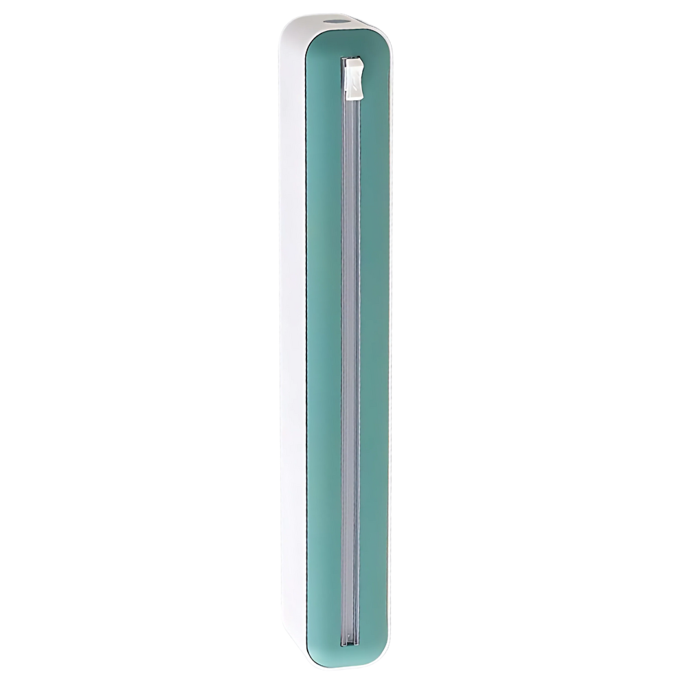 Filme plástico azul da Aoksee, utensílio de cozinha versátil para embrulhar alimentos e proteger pratos.