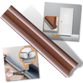 Butoir e isolante de porta da marca Apehuyuan, peça de quincailleria branca para proteção e isolamento de portas.