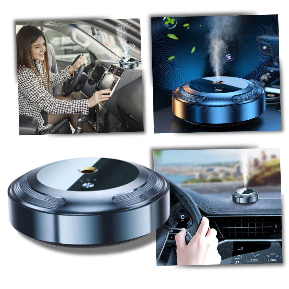 Purificateur de air de voiture Arome City, résistant à la chaleur, avec diffuseur et 3 parfums pour entretien et décoration de véhicules