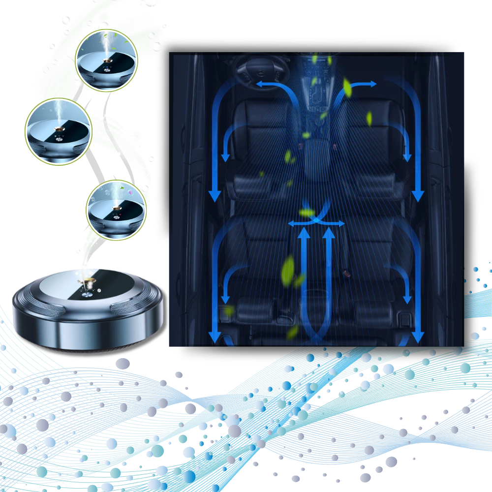 Purificateur de voiture Arome City, résistant à la chaleur, avec 3 parfums, pour entretien et décoration de véhicules.