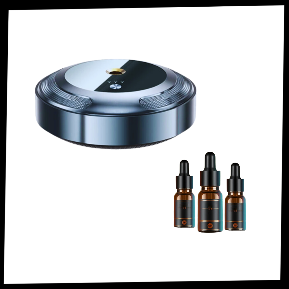 Purificador de ar para carro Arome City resistente ao calor, com três opções de perfume, ideal para manutenção e decoração veicular