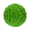 Esferas de grama artificial para topiaria, plantas decorativas verdes da marca Asia, ideal para decoração de ambientes.