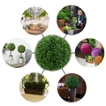 Bolas de grama topiária artificial da marca Asia, decorativas, feitas de plantas artificiais para jardins e ambientes internos.
