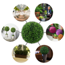 Bolas de grama topiária artificial da marca Asia, decorativas, feitas de plantas artificiais para jardins e ambientes internos.