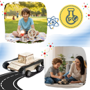 Brinquedo educativo de construção em madeira para montar, ideal para estimular o aprendizado e habilidades manuais.