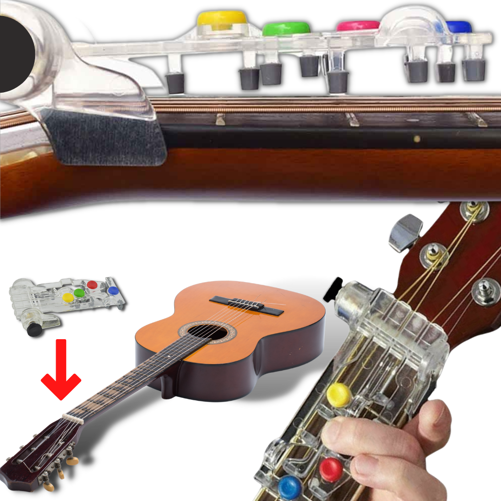 Outil d'apprentissage des accords de guitare Asuda Outdoor Discount, accessoire pour instruments de musique et orchestres.