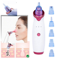 Aspirador extracteur de pontos negros da Asupermall, dispositivo de cosméticos para limpeza facial e remoção de cravos.