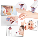 Aspirador extracteur de points negros da Asupermall, dispositivo de cosméticos para limpeza facial, com design compacto.