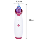 Aspirador extracteur de pontos negros da Asupermall, dispositivo compacto para limpeza facial e remoção de cravos.