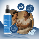Spray relaxante com cloreto de magnésio da marca Asutra, indicado para fitness e nutrição, visível na imagem.