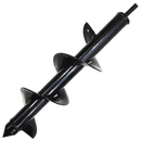 Pá de perfuração para jardim da marca Auger Drill Bits, ferramenta de jardinagem com encaixe de 4x22cm para perfuração no solo.