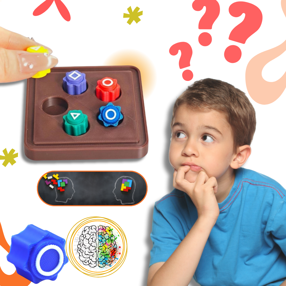 Conjunto de Gonggi, jogo tradicional de pegador de pedras, com cinco bolas coloridas, produzido pela Hbrc Play.