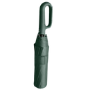 Parasol verde resistente ao vento com trava automática da marca Homgreen, fácil de abrir e fechar.