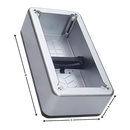 Distributeur automático de cobertas para sapatos Trayknick, dispensador de sur-chaussures em pé com dimensões.
