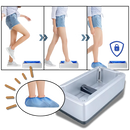 Distributeur automático de couvre-chaussures sem contato da Trayknick, dispenser de capas de proteção para calçados.