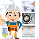 Produto químico Balems para limpeza rápida de drenos, imagem mostrando embalagem do nettoyeur de drains.