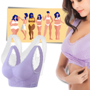 Soutien-gorge push-up sem costura e sem fio da marca Bali, preto, confortável para uso diário.