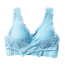 Soutien-gorge push-up sem costura e sem fio da Bali, em preto, com design confortável e ajuste natural.