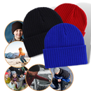 Chapéu bonnet côtelé clássico preto da marca Bangcool, estilo casual e confortável, com tecido robusto e design simples.