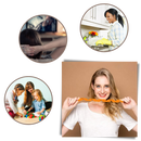 Kit de 10 rouleaux para modelar cabelos sem calor, produto de cuidado capilar da Banggood, com tubos macios para cacheados naturais
