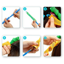 Kit de 10 rouleaux para modelar cabelos sem calor, produto para cuidados capilares da Banggood, ideal para cachos e ondas.