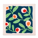 Kit de bordado terapêutico Baoblaze para artesanato criativo com padrão floral, ideal para relaxamento e terapia.
