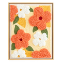 Kit de bordado terapêutico Baoblaze, conjunto de artesanato criativo com floral para relaxamento e lazer.