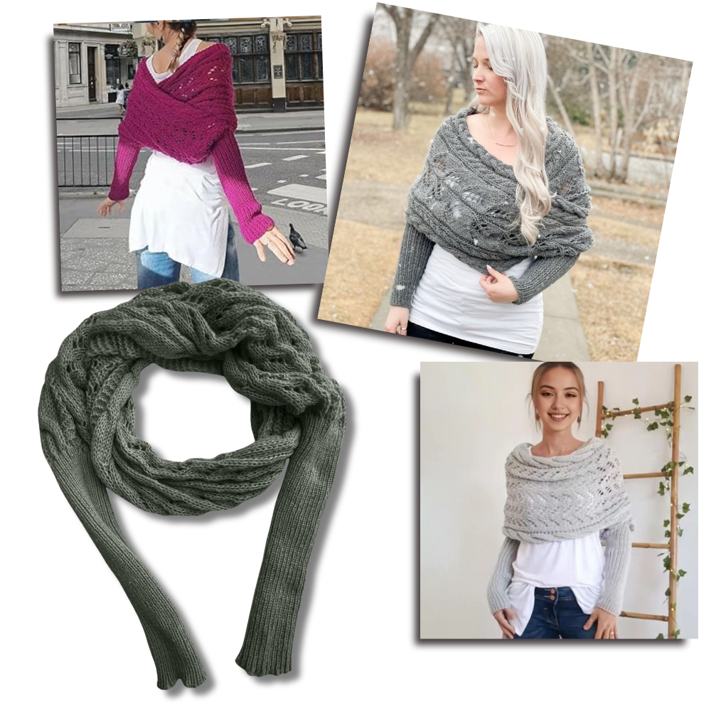 Chandail douillet em tricô com ombros descobertos, em tom vermelho rosé, da marca Basico, ideal para looks aconchegantes.