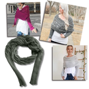 Chandail douillet em tricô com ombros descobertos, em tom vermelho rosé, da marca Basico, ideal para looks aconchegantes.