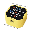 Quebra-cabeça com pilhas da marca Kangnenghuishiye, jogo de tabuleiro com componentes e peças de desafio mental.
