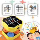 Quebra-cabeça com pilhas da marca Kangnenghuishiye, jogo de tabuleiro com peças de cérebro e diversão infinita.