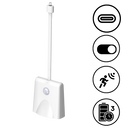 Lâmpada de banheiro com sensor de movimento da marca Battmate, iluminação automática para ambientes de banheiro.
