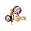Regulador de gás Argon Battmate para acessórios de soldagem, conexão e controle de fluxo de gás em procedimento de soldagem.