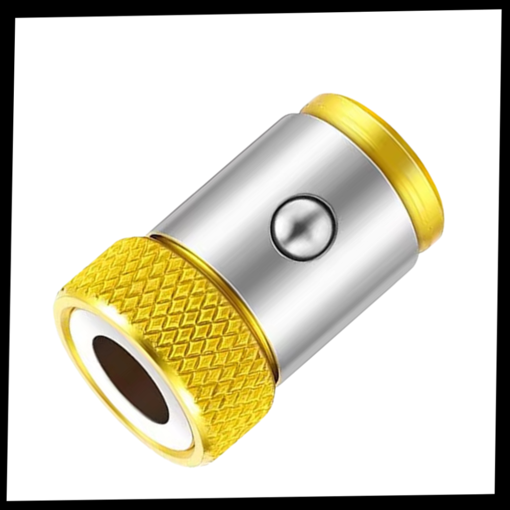 Porte-vis magnético avançado da Bclong, ferramenta de tournevis e visseuses com acabamento amarelo e suporte magnético.