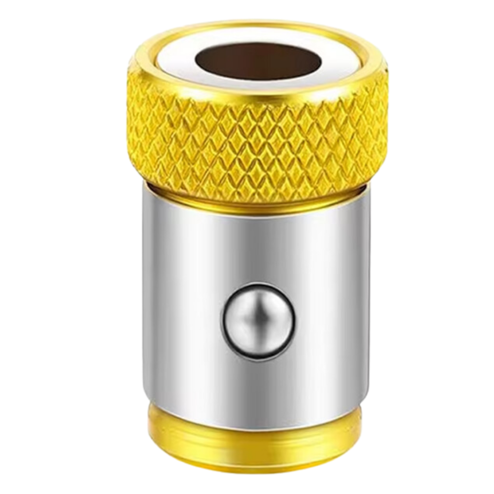 Porte-vis magnético avançado da Bclong, ferramenta de tournevis e visseuse com design amarelo e porta-vis magnético.