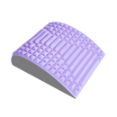 Almofada de apoio lombar e cervical Beauare azul, para massagem e relaxamento, com design ergonômico e confortável.