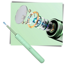 Cure de orelha inteligente Bebird, sonda de limpeza de ouvidos branca, dispositivo de cuidado auricular eficiente.